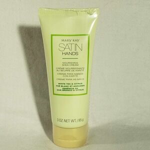 Mary Kay Satin Hands Nourishing Shea Cream White Tea & Citrus 3oz - Favorite!
